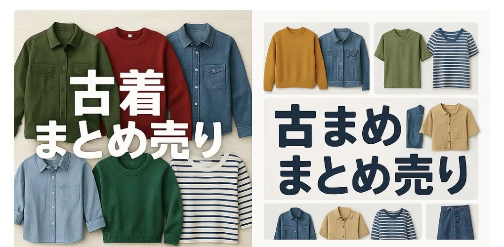 まとめ売りで古着販売の回転率を上げる方法｜【おすすめ】リスクなしで 